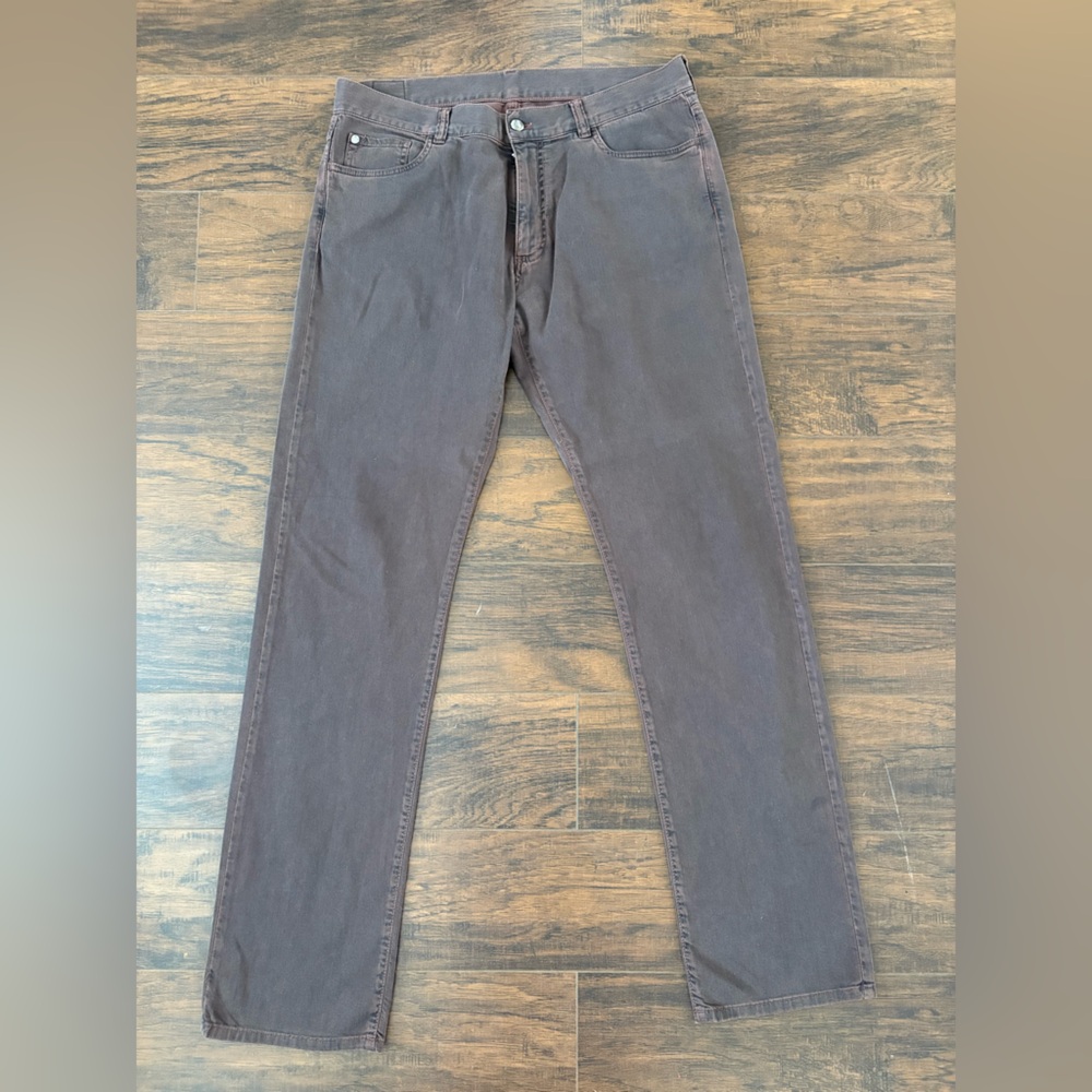 CANALI soft brown jeans Sz 52